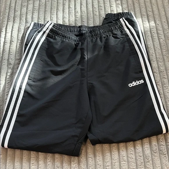 Bundle of 2 Adidas Men’s Black Windbreaker Track Pants - Picture 2 of 6